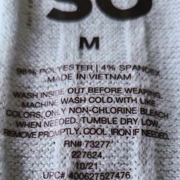 SO JUNIOR LIGHT GREEN RIBBED FITTED CROP CARDIGAN RUFFLE EDGE 5 BUTTON SIZE M - Picture 5 of 5